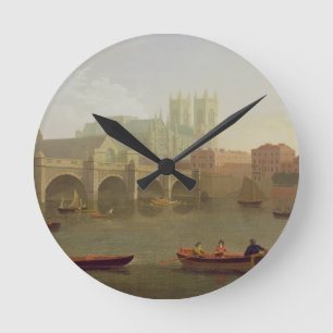 Westminster Abbey and Westminster Bridge Seen from Round Clock