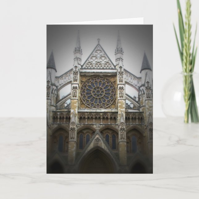 Westminster Abbey - London - Greeting Card (Front)