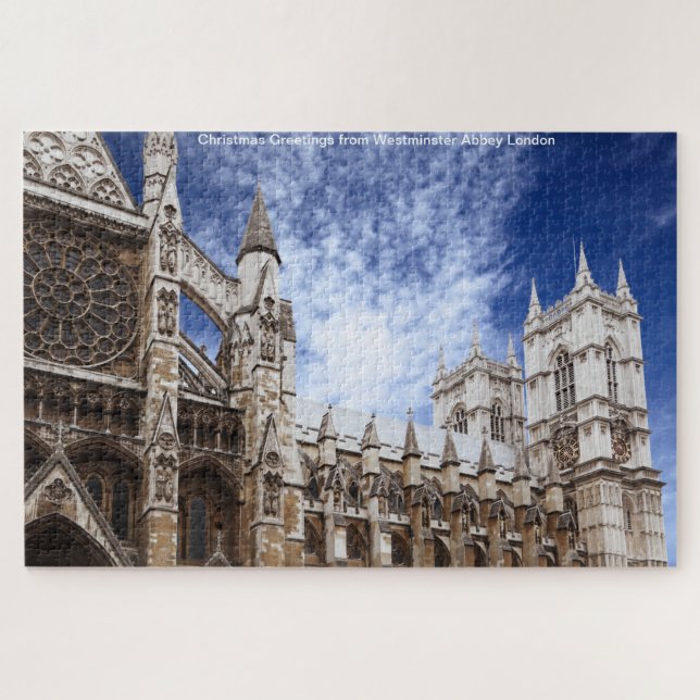 Westminster Abbey London Jigsaw Puzzle (Horizontal)