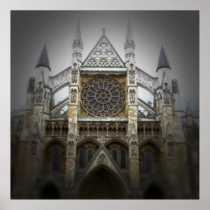 Westminster Abbey - London - Square Poster