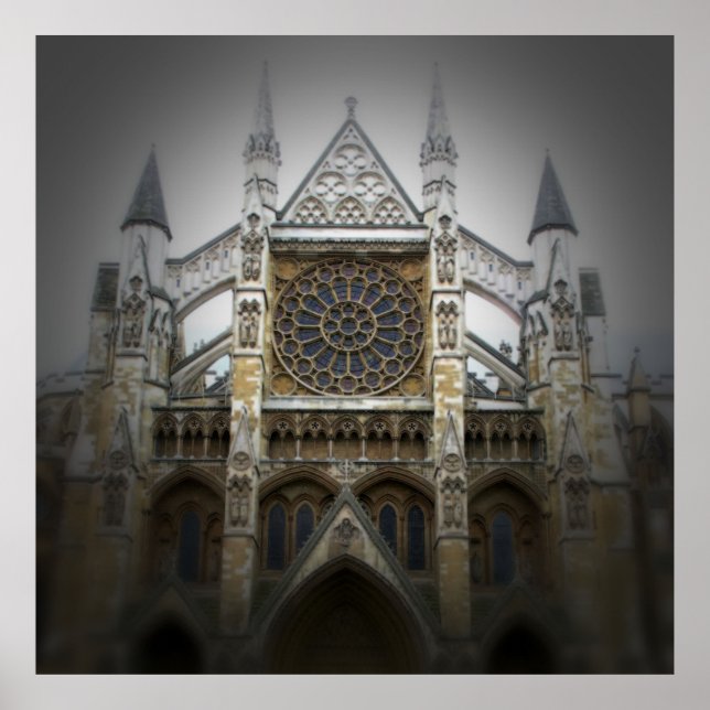 Westminster Abbey - London - Square Poster (Front)