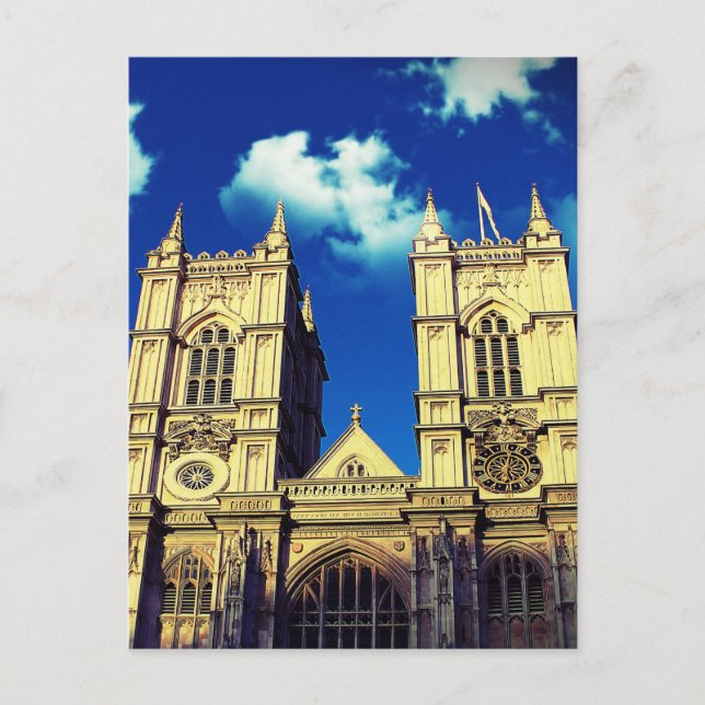 Westminster Abbey Postcard (Front)