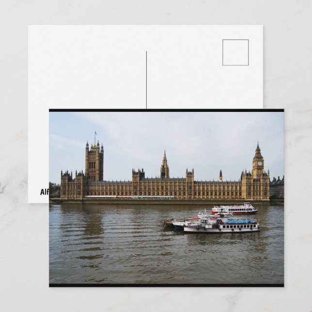 Westminster Afternoon Postcard (Front/Back)