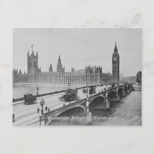 Westminster Bridge and the Houses of Postcard