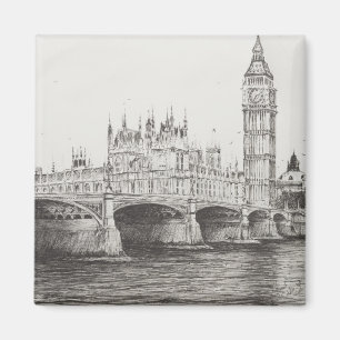 Westminster Bridge London UK. 30/10/2006 Magnet
