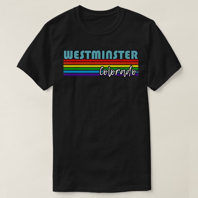 Westminster California Pride Westminster LGBT Gift T-Shirt (Design Front)