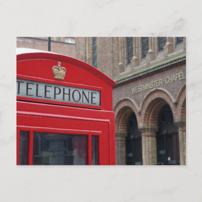 Westminster Chapel - London - Postcard (Front)