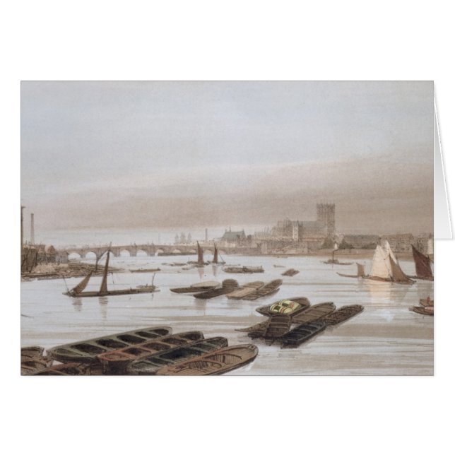 Westminster from Waterloo Bridge, incorporating th (Front Horizontal)