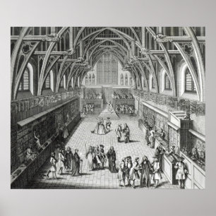 Westminster Hall, The First Day of Term Poster