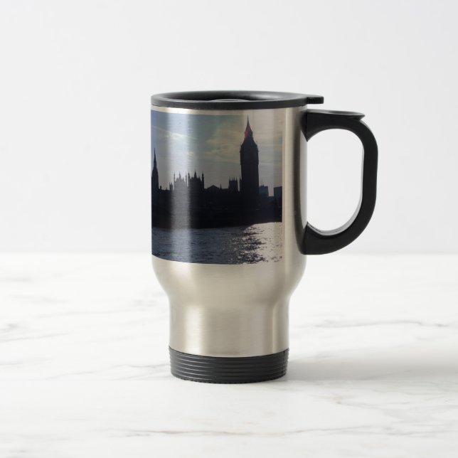 Westminster Palace - Houses of Parliament Travel Mug (Right)