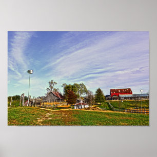 Weston, Missouri, Farm Poster