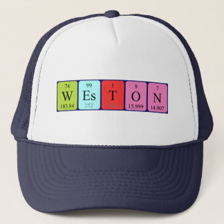 Weston periodic table name hat