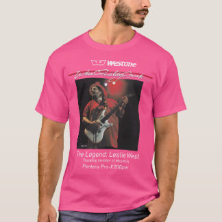 Westone Guitars Leslie West From Mountain - Panter T-Shirt