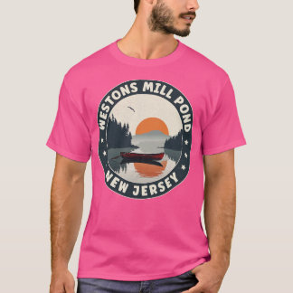Westons Mill Pond New Jersey Sunset T-Shirt