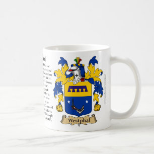 Westphal, the Origin, the Meaning and the Crest Coffee Mug