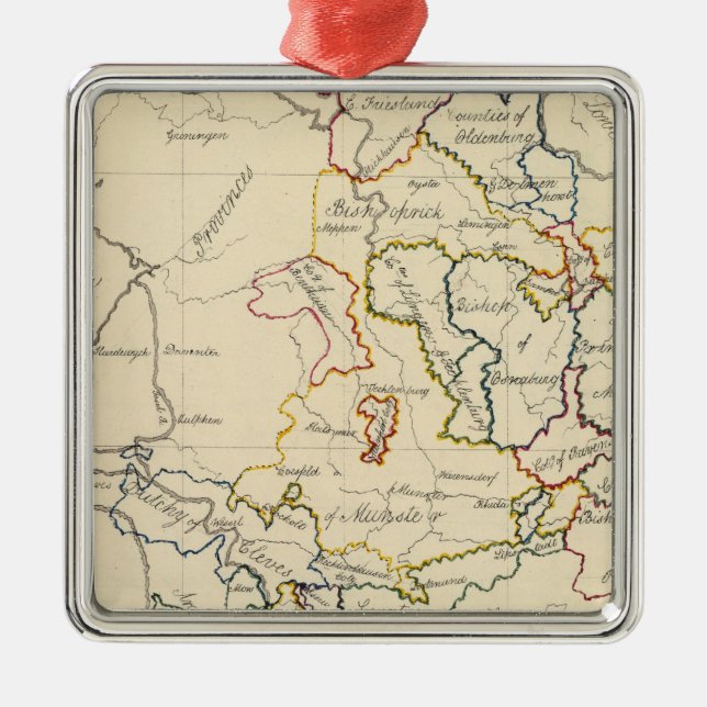 Westphalia Metal Tree Decoration (Front)