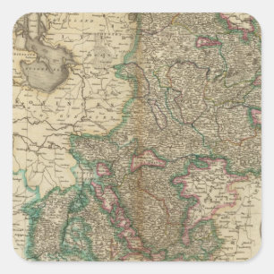 Westphalia Square Sticker