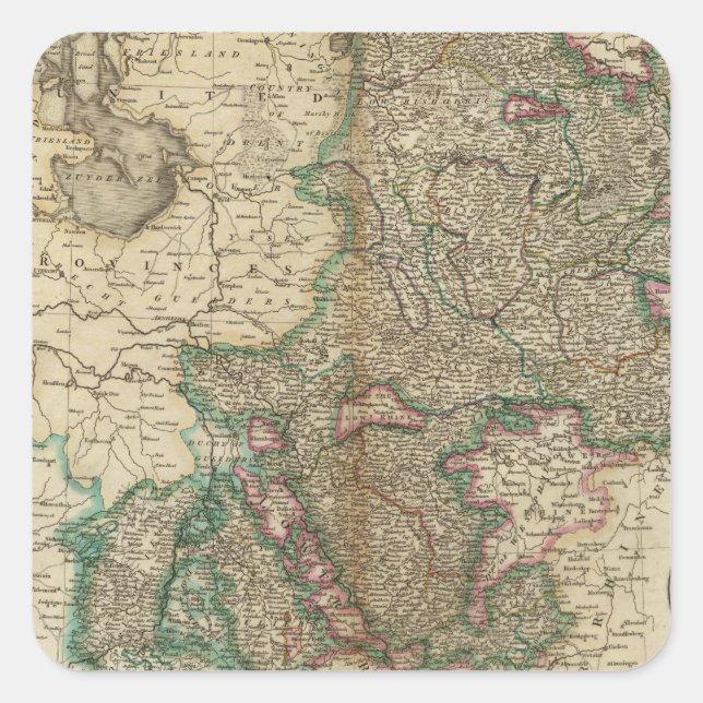 Westphalia Square Sticker (Front)