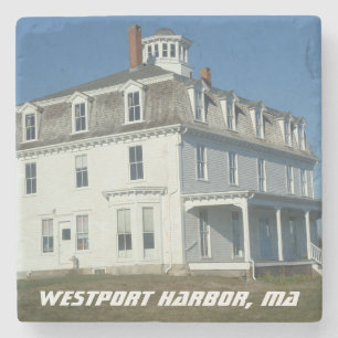 Westport Harbour, MA - Acoxet Stone Coaster