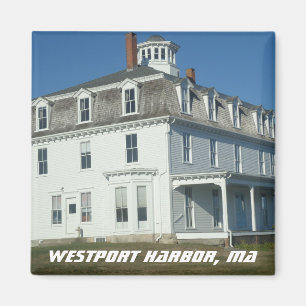 Westport Harbour, Mass - Historical Summer Colony Magnet