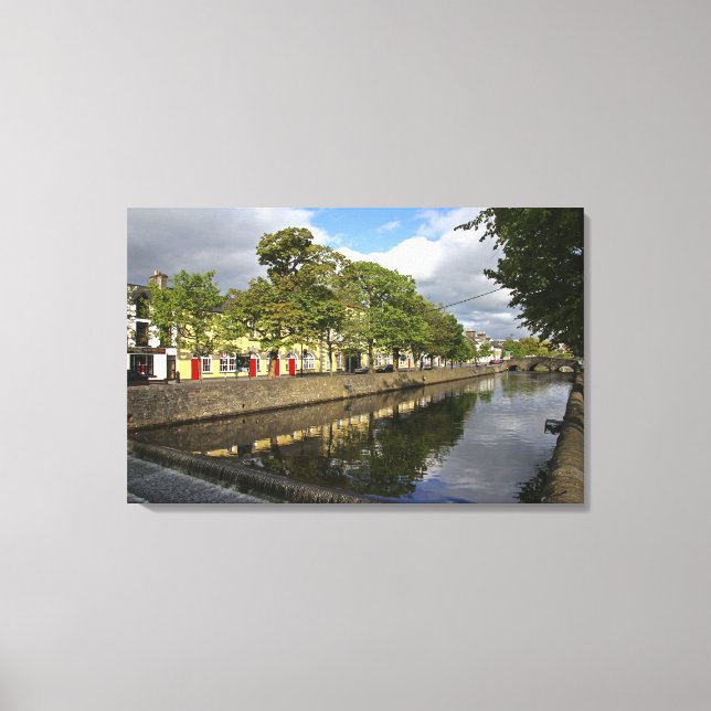 Westport, Ireland. The Atlantic town of Canvas Print (Front)