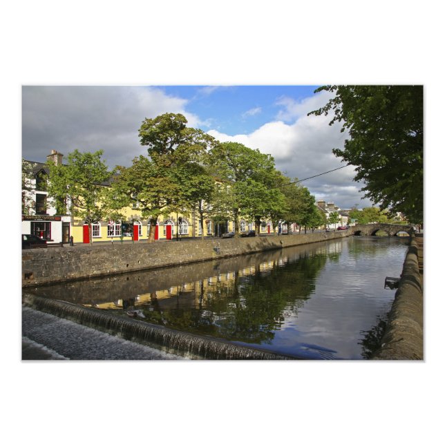 Westport, Ireland. The Atlantic town of Photo Print (Front)