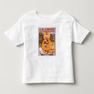West's Big Minstrel JubileeGymnasts Poster Toddler T-Shirt