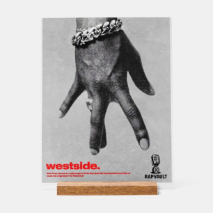 Westside acrylic sign