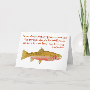 Westslope Cutthroat  Greetings Card