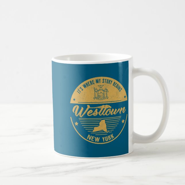 Westtown New York Its Where My Story Begins  Coffee Mug (Right)