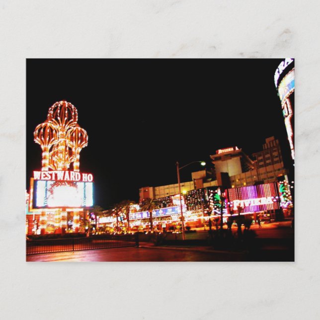 Westward Ho & Riviera Las Vegas Postcards (Front)