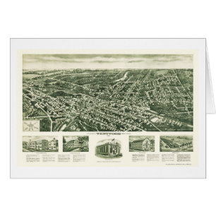 Westwood, NJ Panoramic Map - 1924