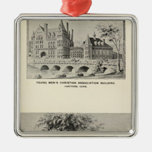 Westwood, YMCA, Hartford Metal Tree Decoration