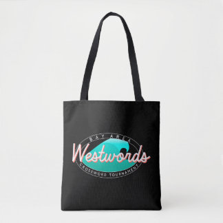 Westwords Reverse Logo Tote (dark background)