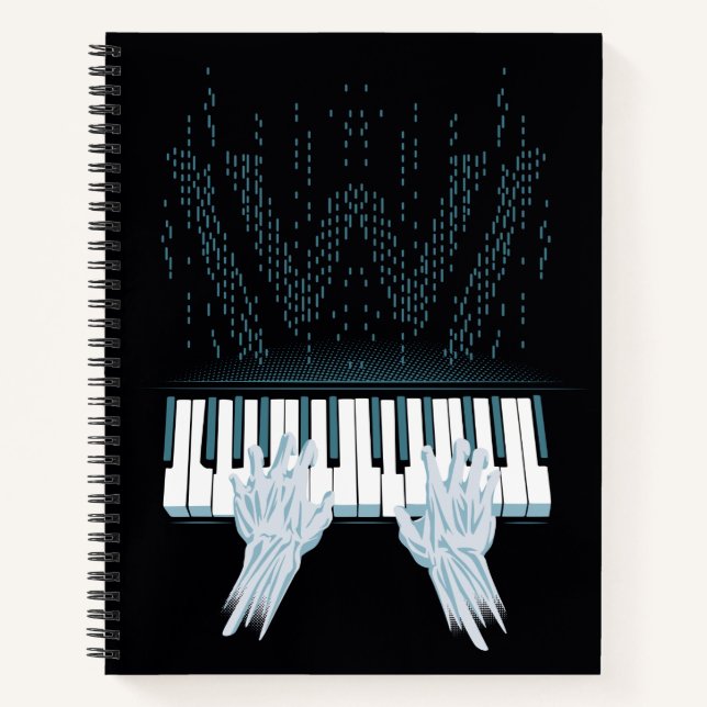 Westworld | Android Hands On Player Piano Notebook (Front)