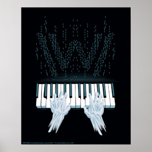 Westworld Android Hands On Player Piano Poster