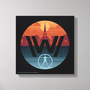 Westworld   Escalante Church Logo Canvas Print