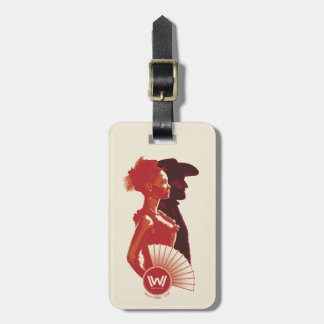 Westworld | Maeve & Hector Stencil Portrait Luggage Tag