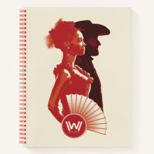 Westworld   Maeve & Hector Stencil Portrait Notebook