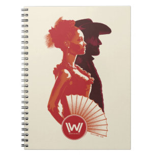 Westworld   Maeve & Hector Stencil Portrait Notebook