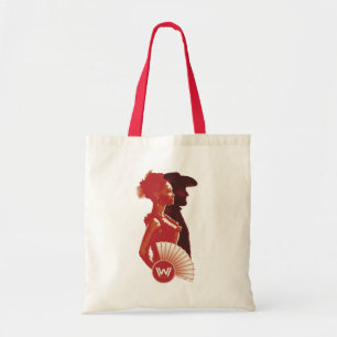 Westworld   Maeve & Hector Stencil Portrait Tote Bag