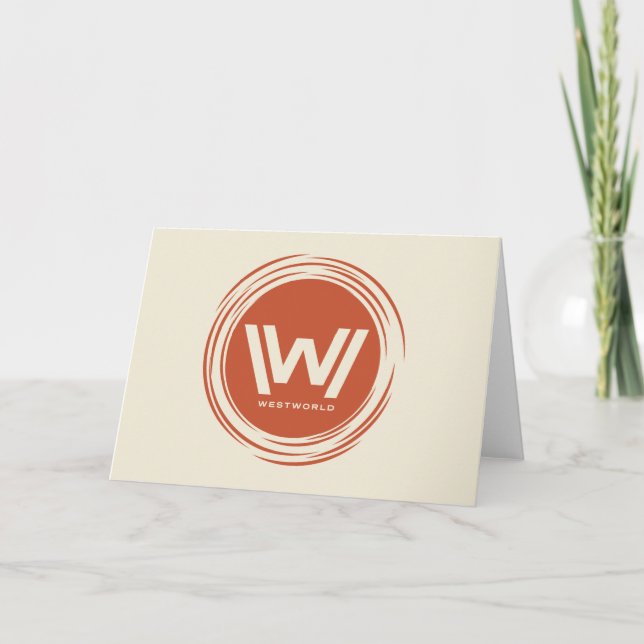 Westworld | Stylised Sun Logo Card (Front)