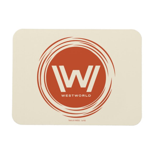 Westworld | Stylised Sun Logo Magnet (Horizontal)