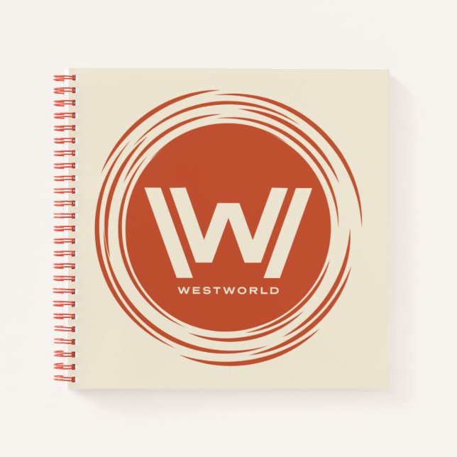 Westworld | Stylised Sun Logo Notebook (Front)