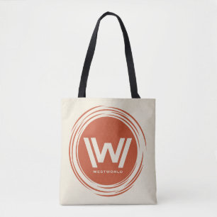 Westworld   Stylised Sun Logo Tote Bag
