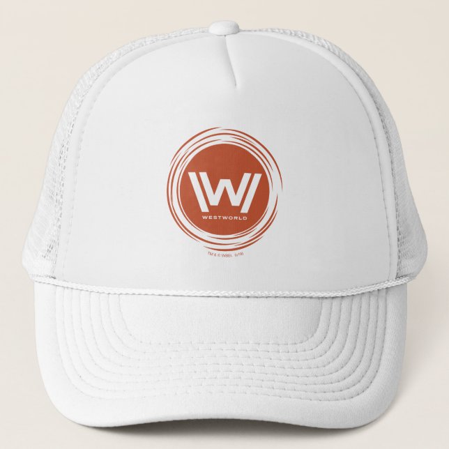 Westworld | Stylised Sun Logo Trucker Hat (Front)