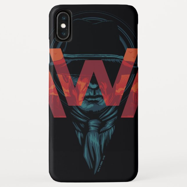 Westworld | The Man in Black Logo Graphic Case-Mate iPhone Case (Back)