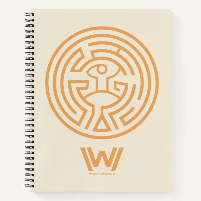 Westworld | The Maze Symbol Notebook (Front)