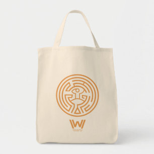 Westworld   The Maze Symbol Tote Bag