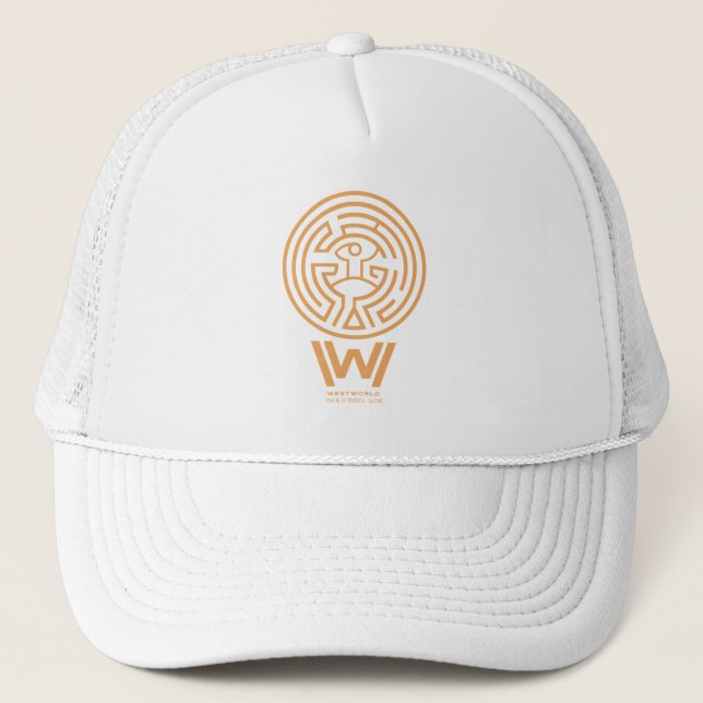 Westworld | The Maze Symbol Trucker Hat (Front)